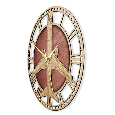 KC-10 EXTENDER WOODEN WALL CLOCK THE AVIATOR